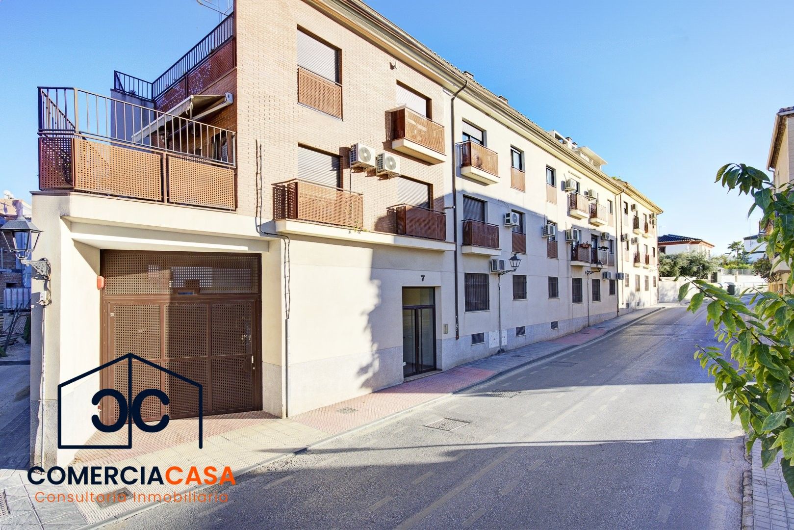 Exterior view of Flat for sale in Ogíjares  with Air Conditioner and Furnished