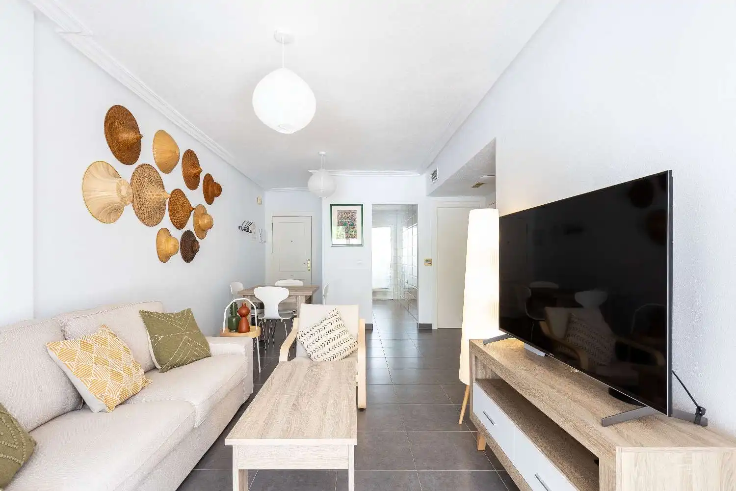 Living room of Apartments for rent in Vera  with Air Conditioner, Heating and Terrace