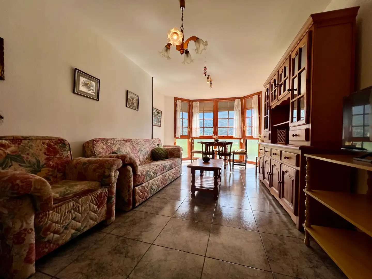 Sala de estar de Apartamento en venta en Fiscal con Calefacción, Terraza y Trastero