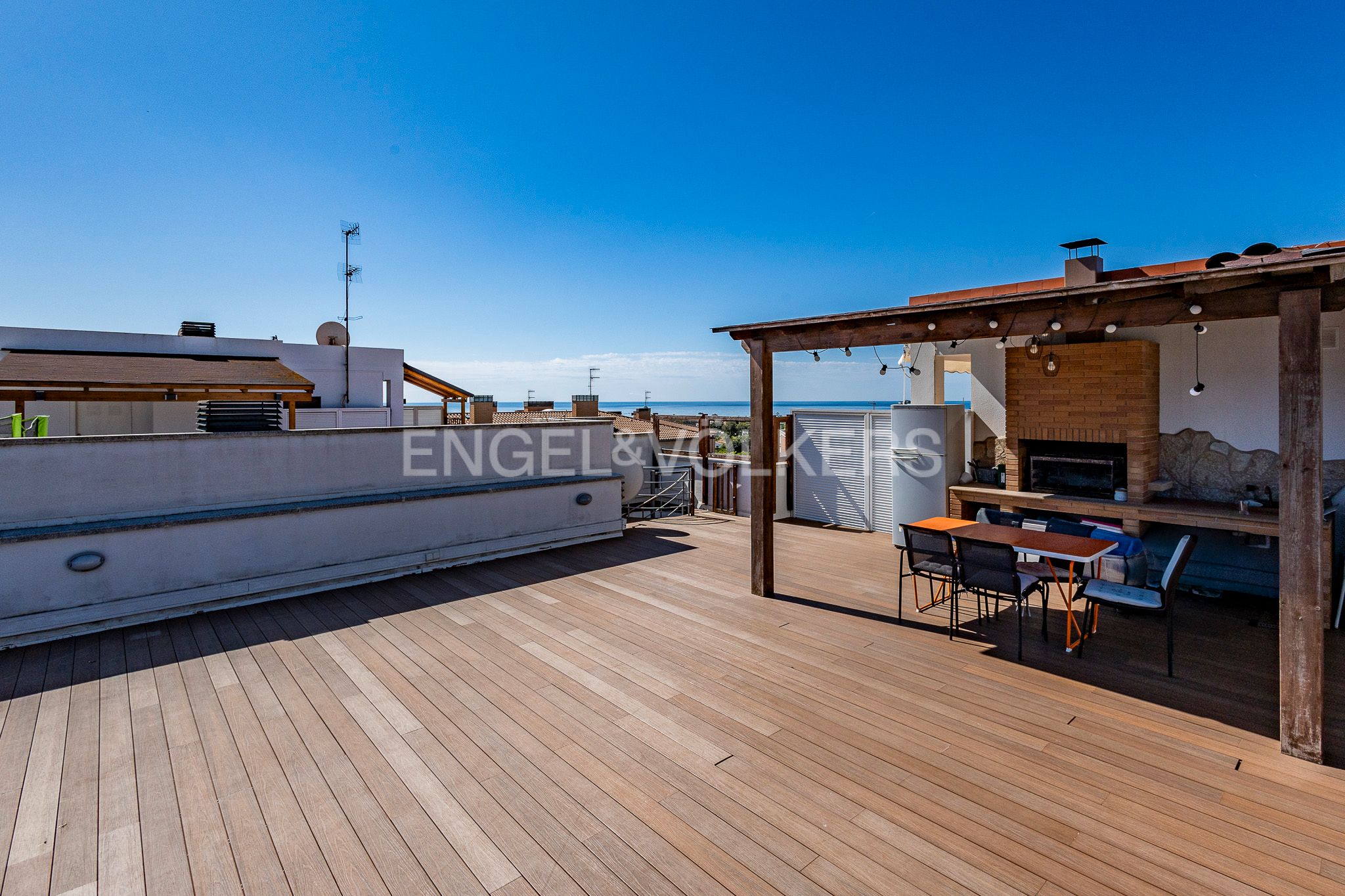 Terrace of Attic for sale in Sitges  with Heating, Terrace and Swimming Pool