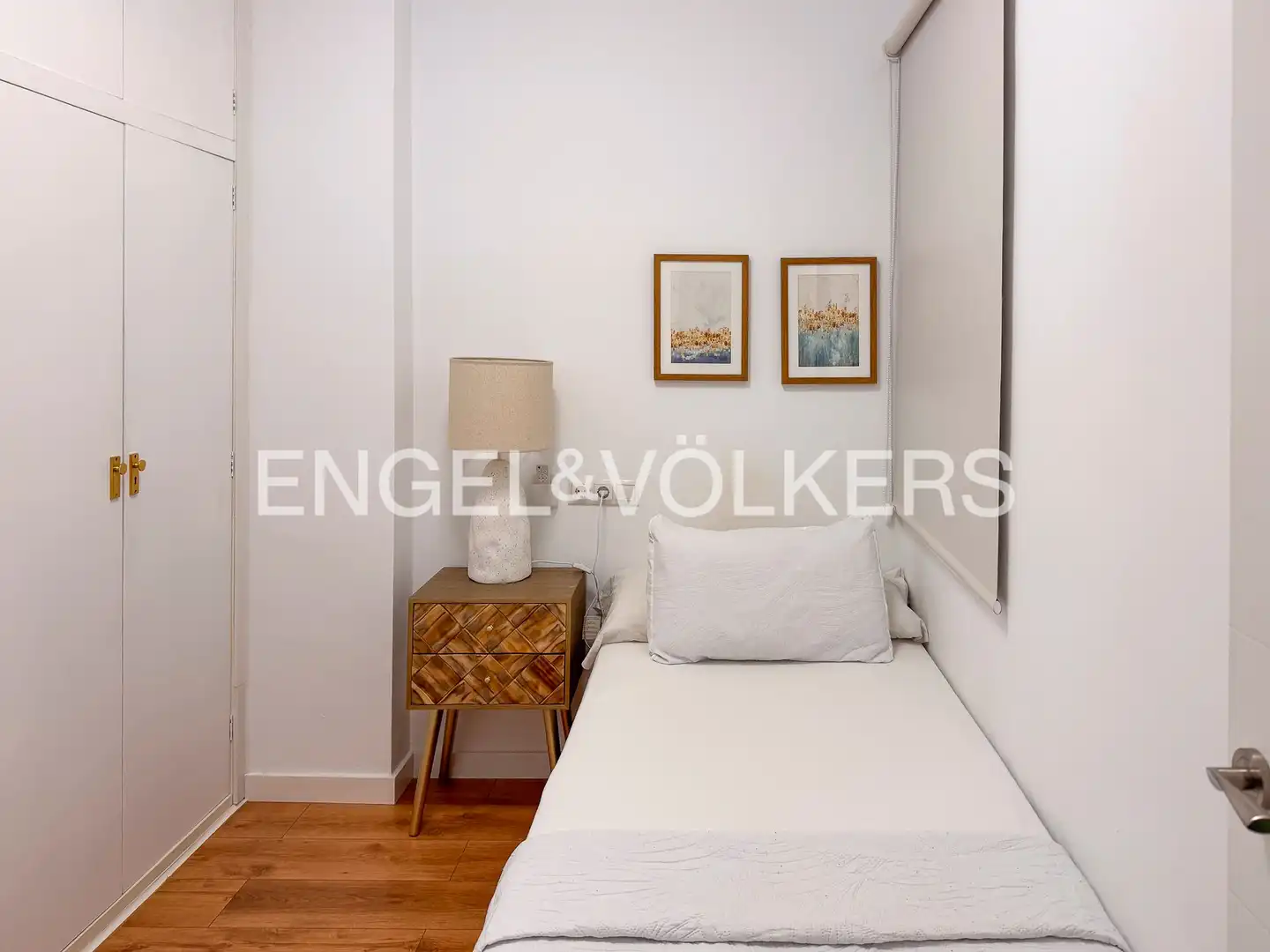 Schlafzimmer von Wohnung zur Miete in Barcelona mit Klimaanlage, Heizung und Möbliert