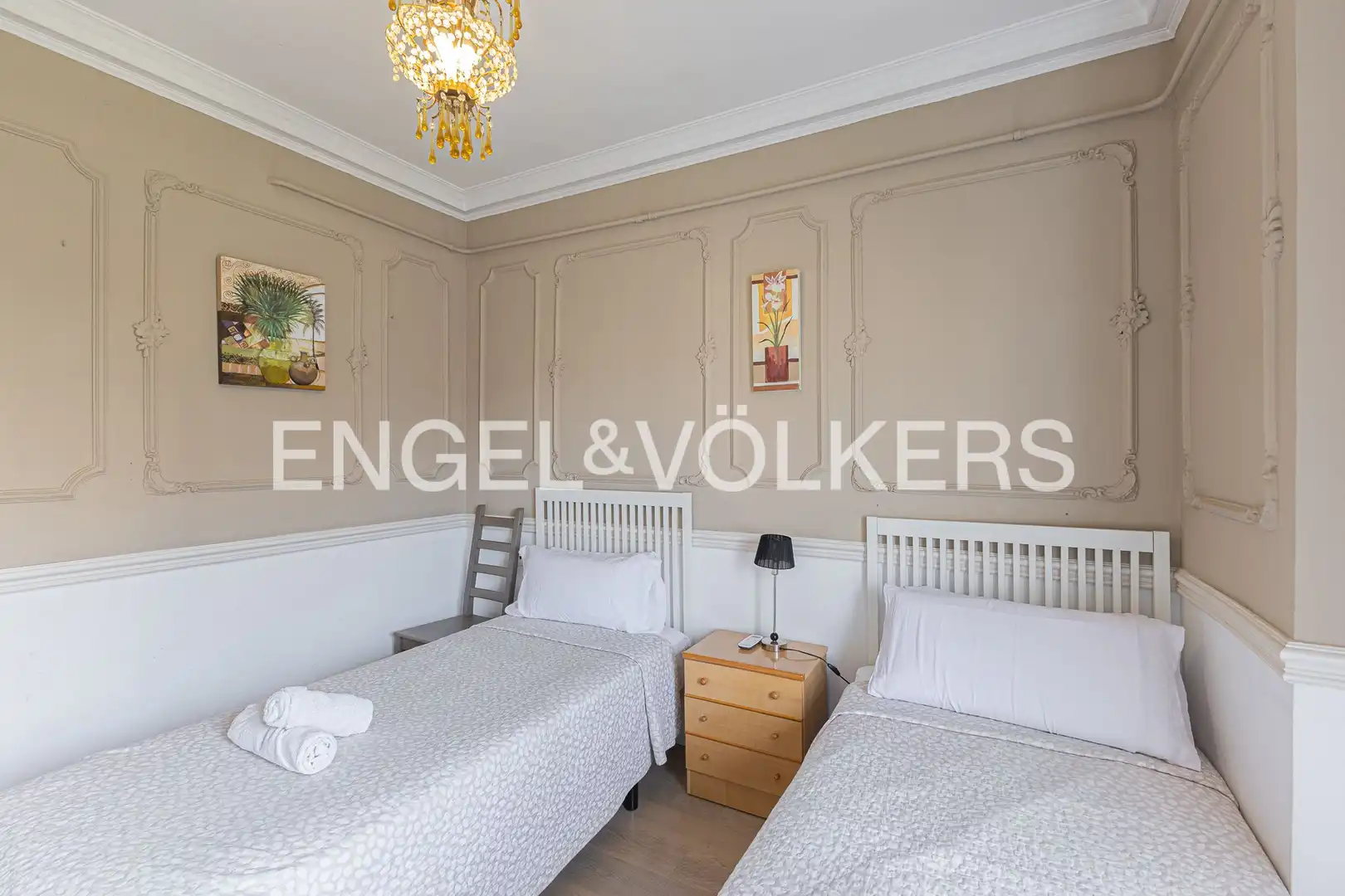 Bedroom of Flat for sale in Barcelona  with Air Conditioner, Heating and Parquet flooring