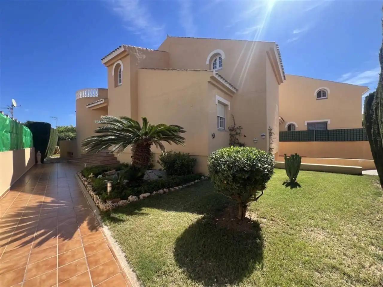 Vista exterior de Casa o chalet en venta en Cartagena con Aire acondicionado, Jardín privado y Terraza