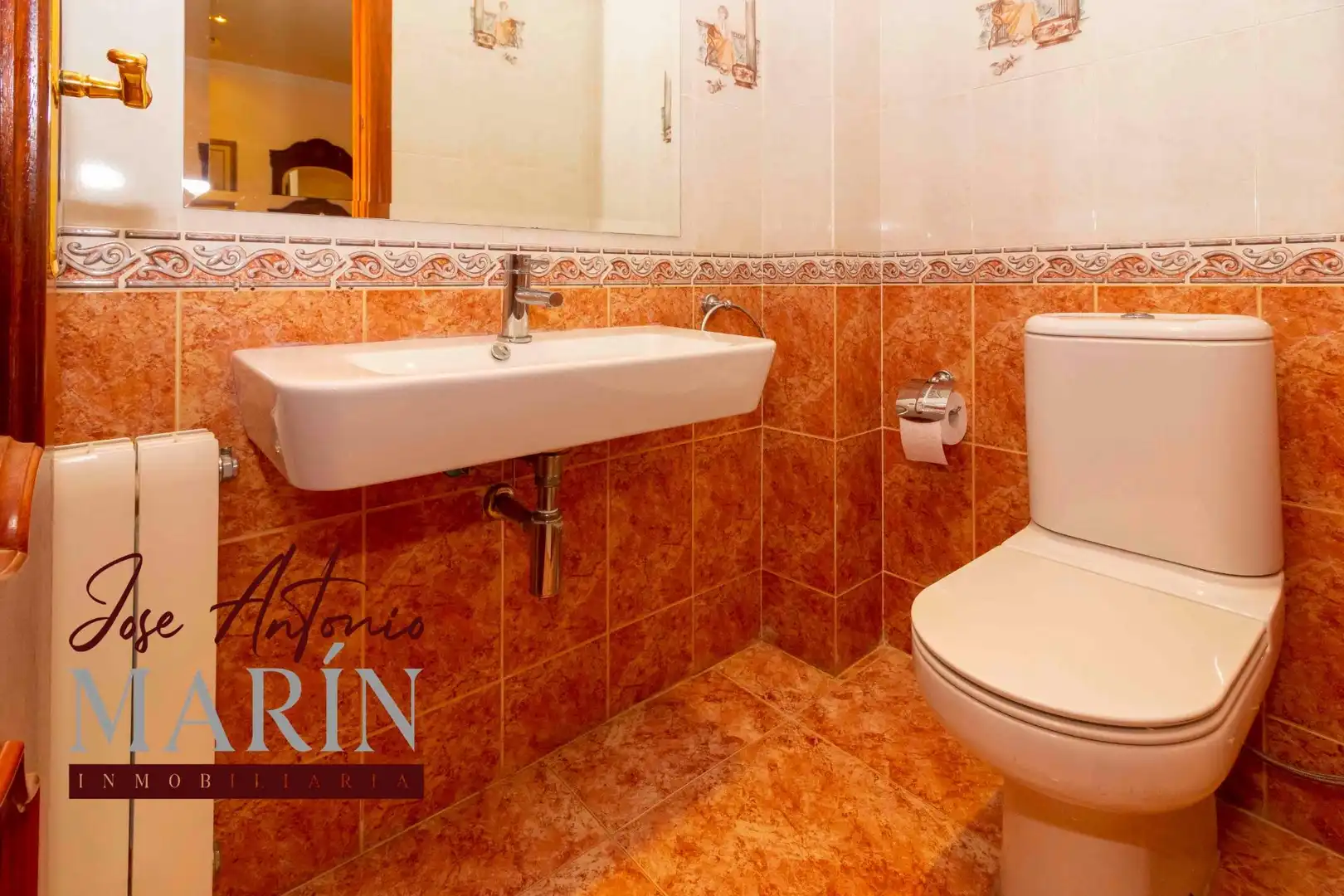 Baño de Casa o chalet en venta en Salvatierra de los Barros con Aire acondicionado, Terraza y Trastero