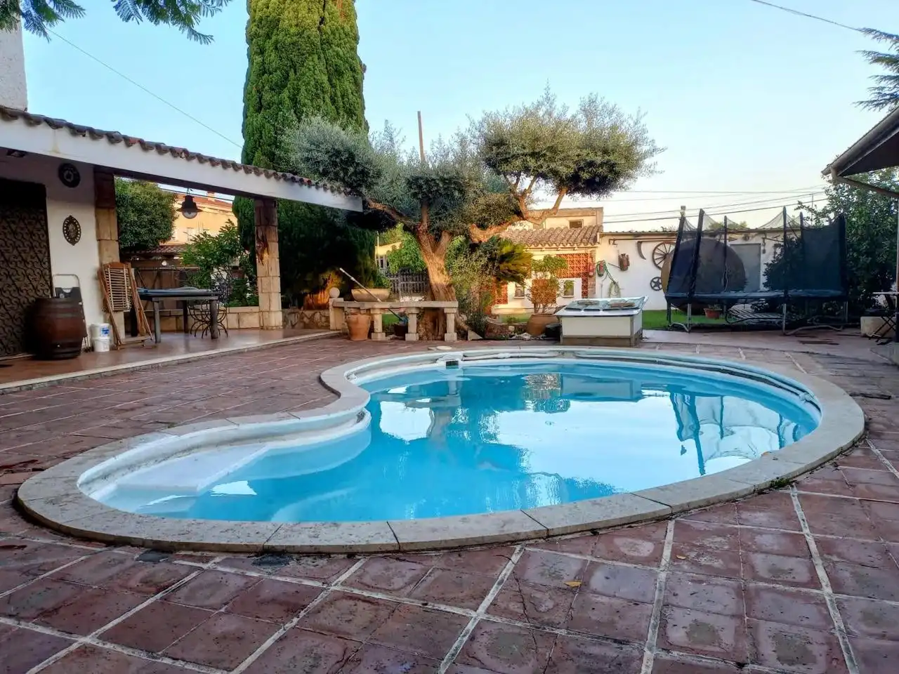 Piscina de Casa o xalet en venda en Benicarló amb Aire condicionat, Jardí privat i Terrassa