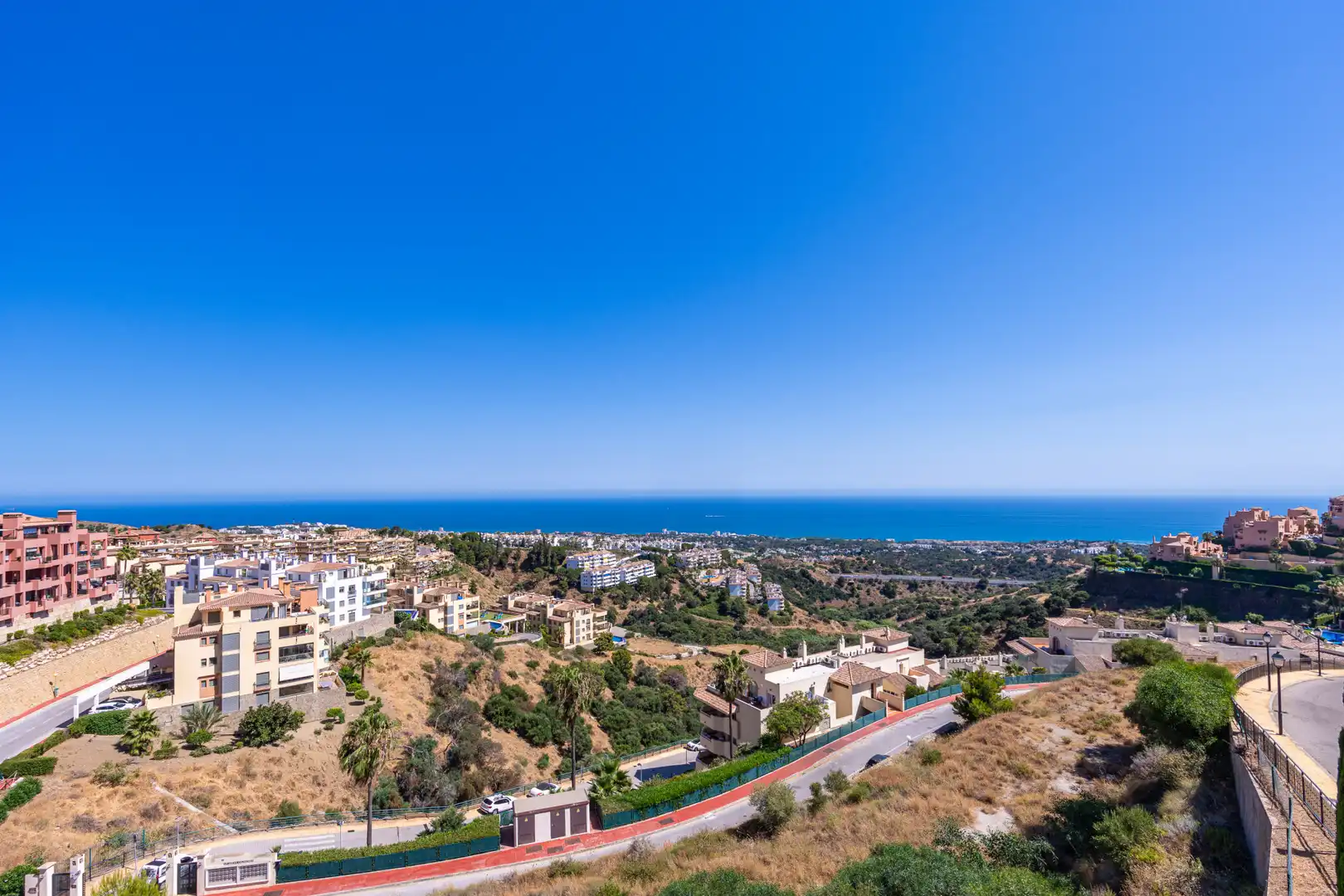 Vista exterior de Apartamento en venta en Mijas con Aire acondicionado, Terraza y Piscina