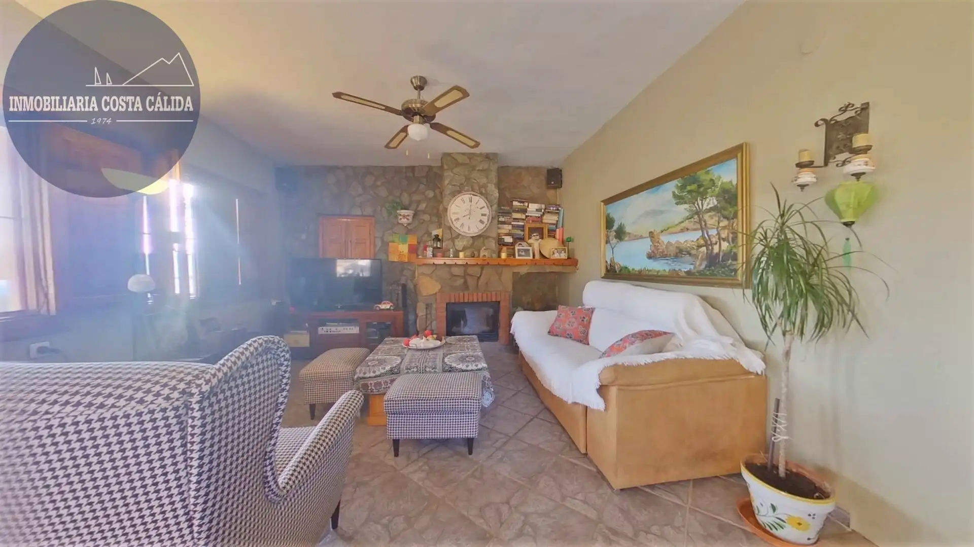 Sala d'estar de Casa o xalet en venda en Los Collados - Los Geraneos