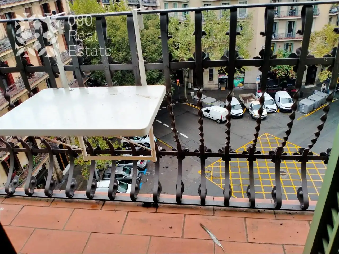 Vista exterior de Piso en venta en Barcelona con Aire acondicionado, Calefacción y Parquet