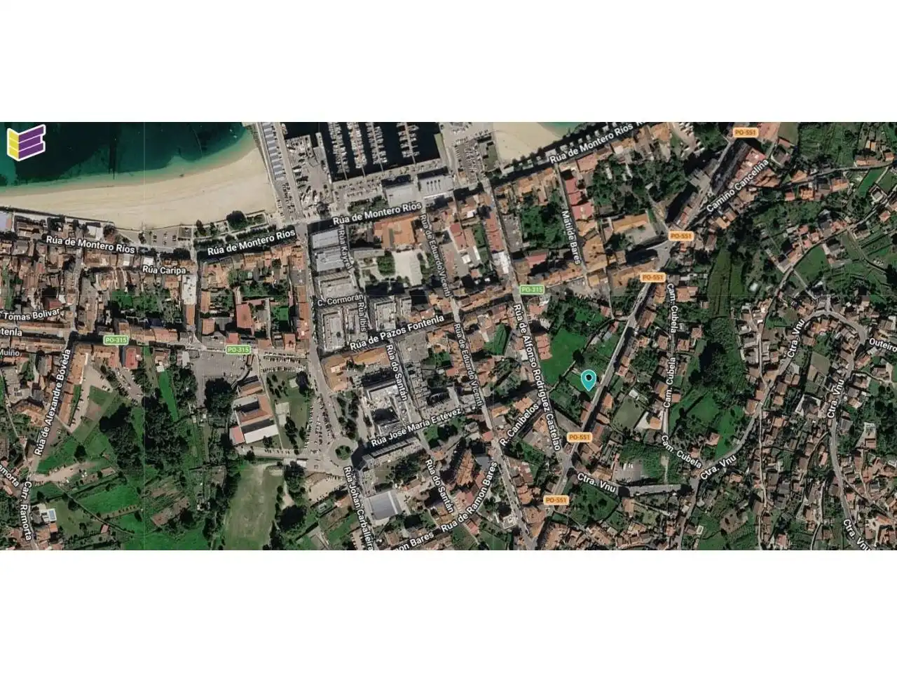 Vista exterior de Residencial en venta en Bueu