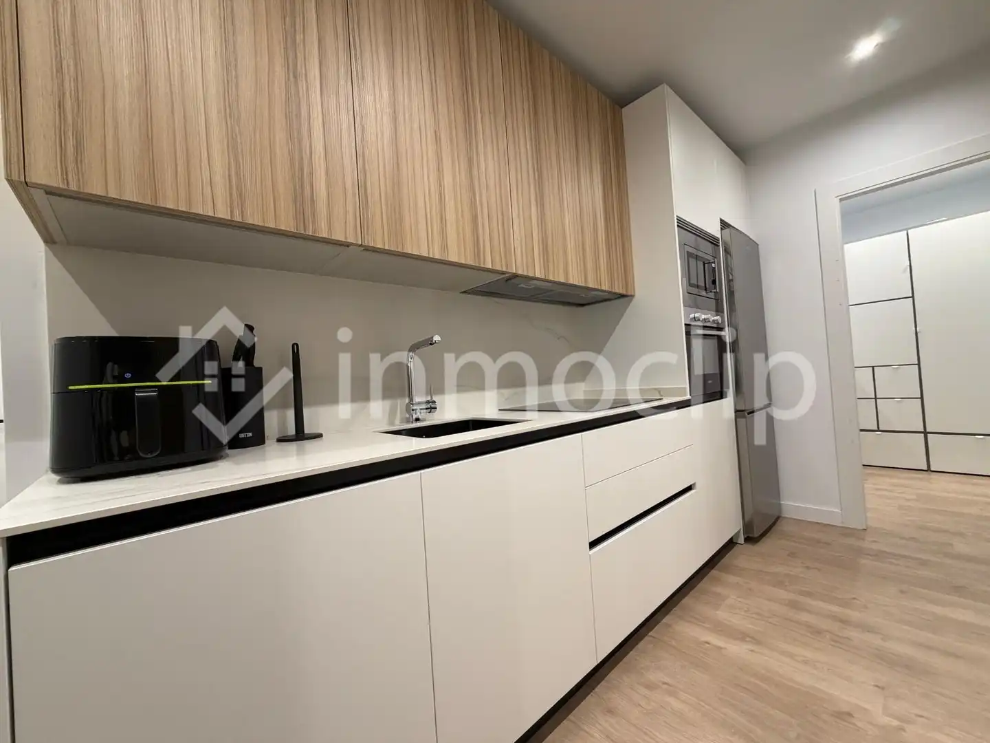 Cocina de Piso de alquiler en Salamanca con Calefacción y Amueblado