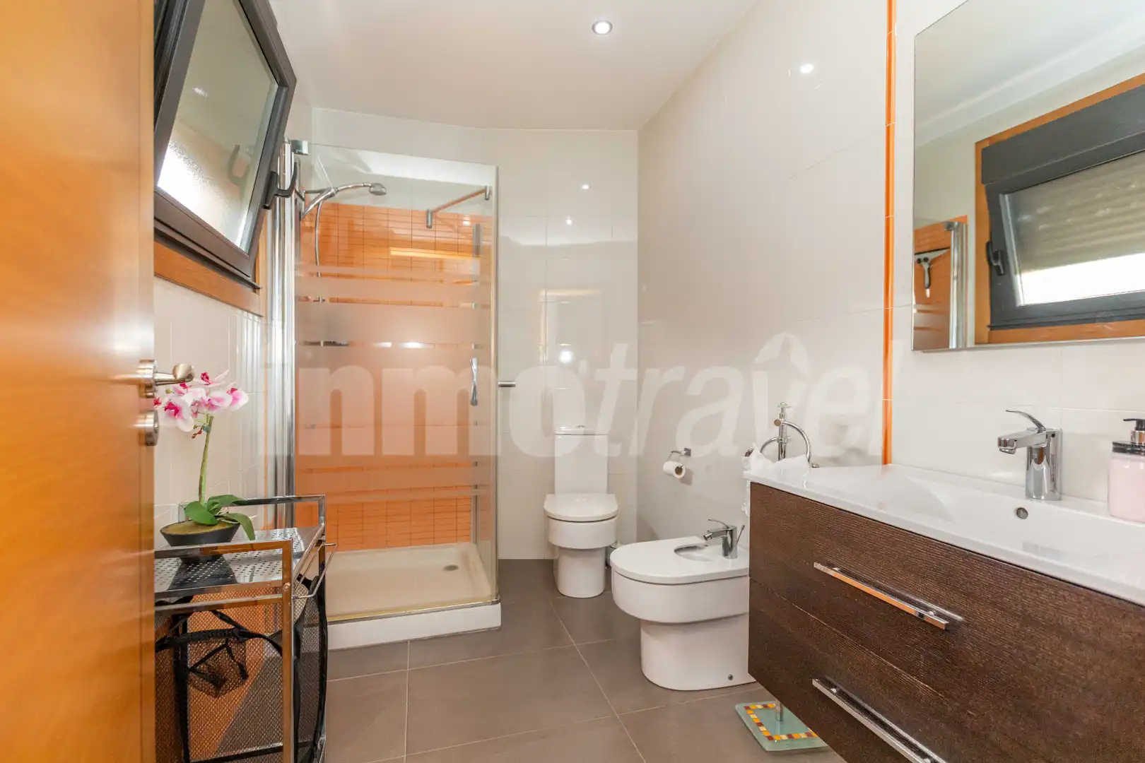 Baño de Casa o chalet en venta en Sanxenxo con Calefacción, Jardín privado y Parquet