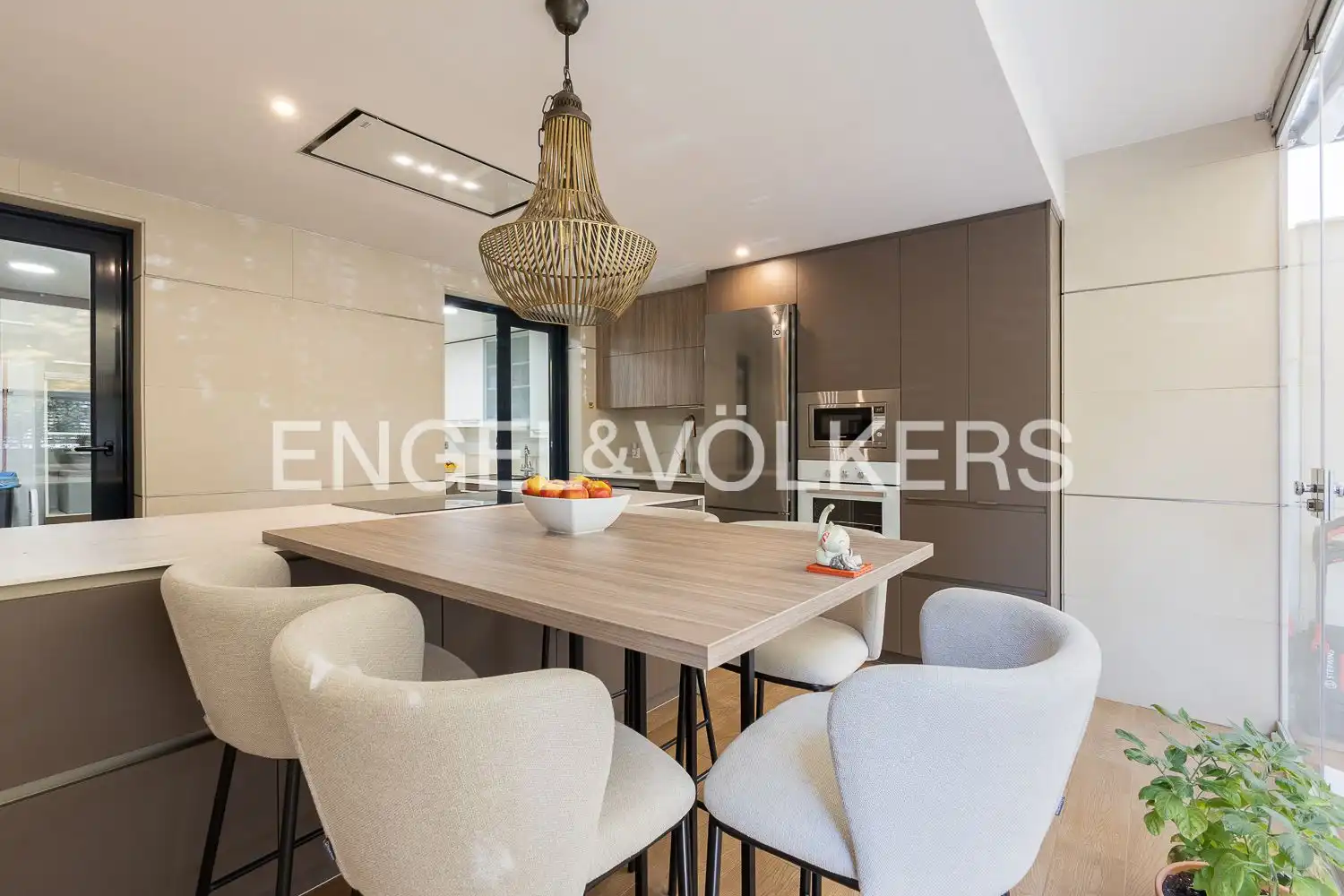 Comedor de Dúplex en venta en Valencia con Aire acondicionado, Calefacción y Jardín privado