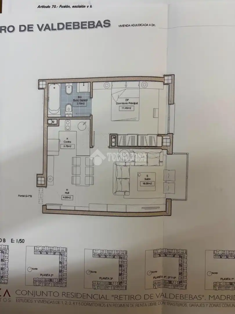 Appartement avec terrasse à vendre à Hortaleza, imagen 33