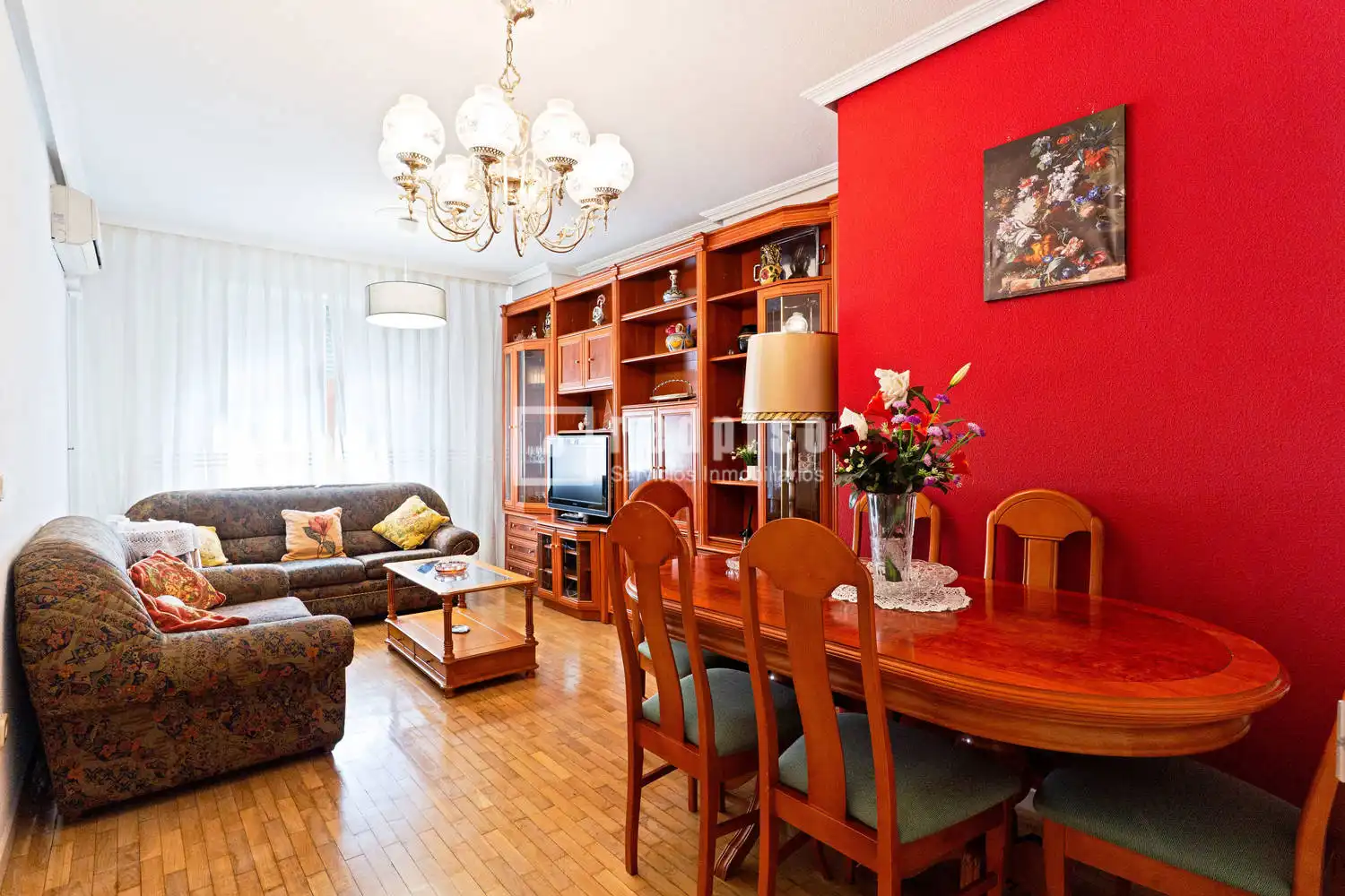 Living room of Flat for sale in Madrid  with Heating