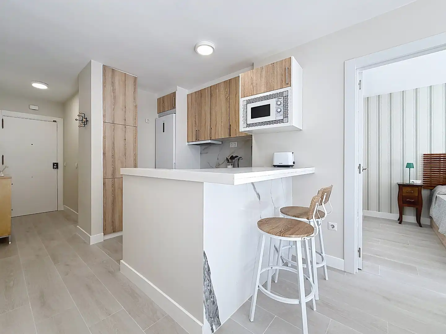 Cocina de Apartamento de alquiler en Centro