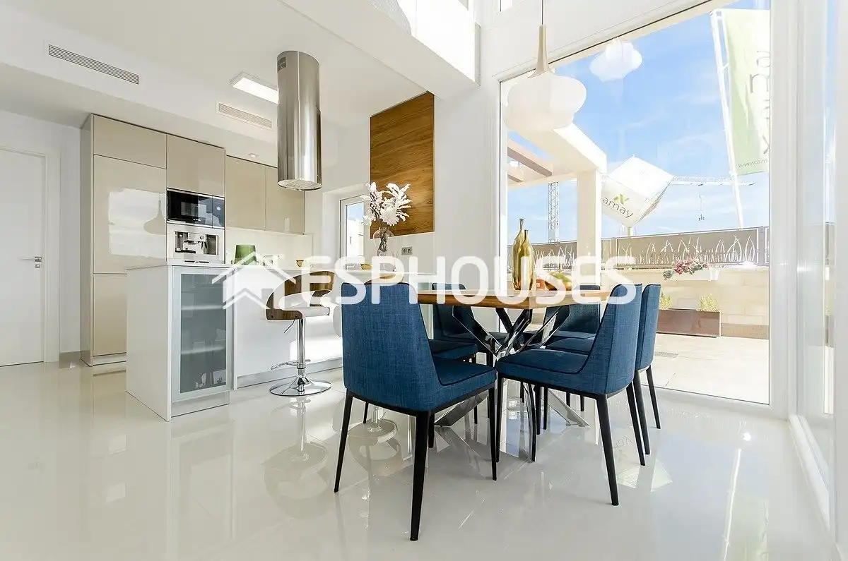 Dining room of Houses for sale in Vera  with Terrace, Swimming Pool and Balcony