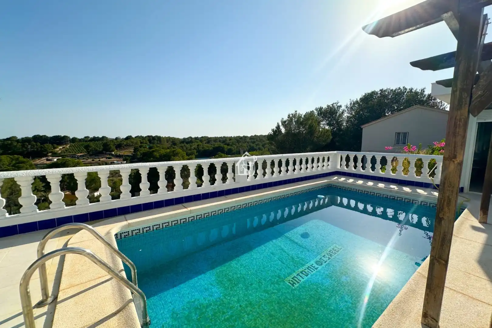 Schwimmbecken von Country house zur Miete in Pilar de la Horadada mit Privatgarten, Terrasse und Abstellraum