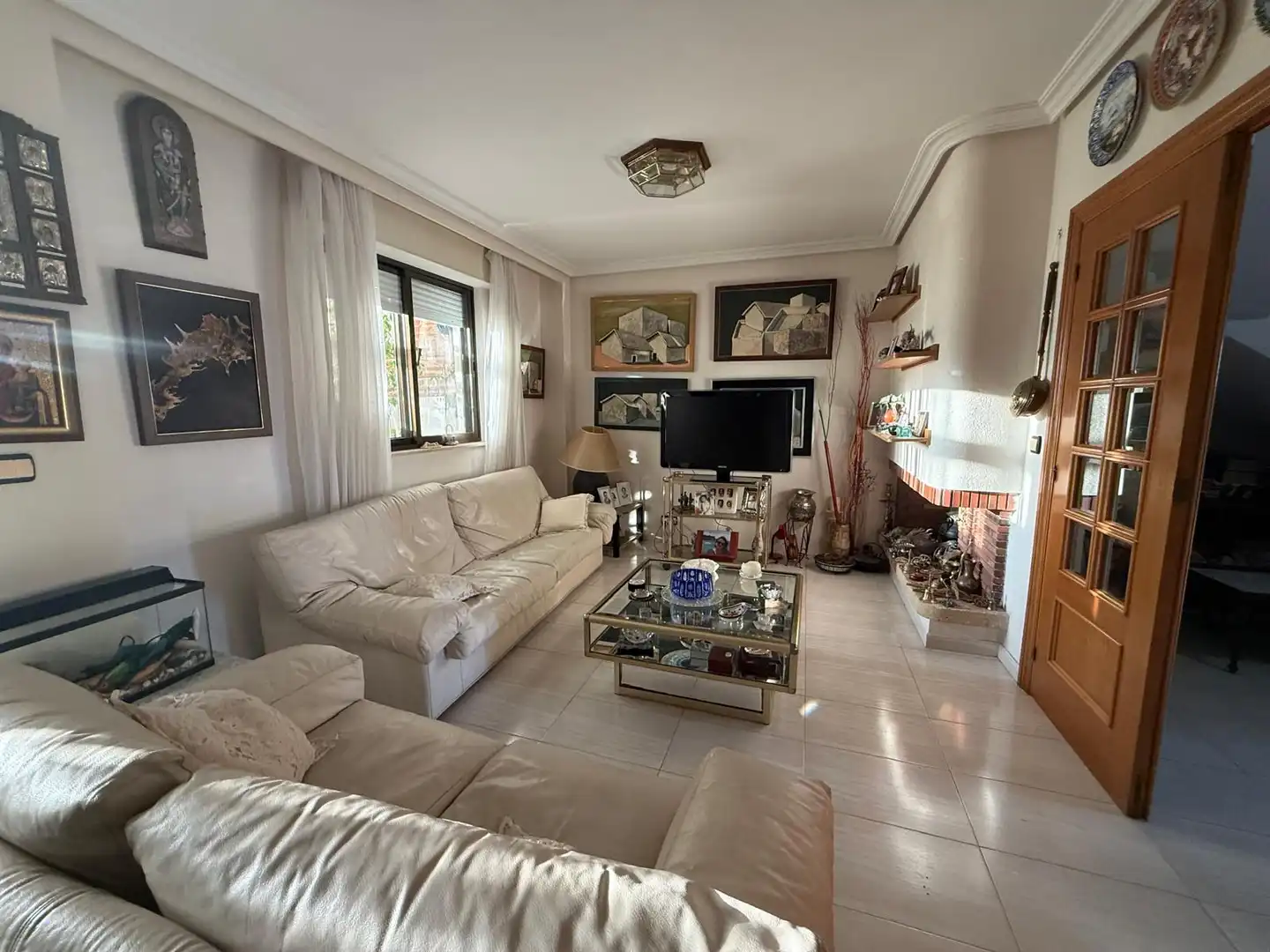 Sala d'estar de Casa o xalet en venda en Santa Marta de Tormes