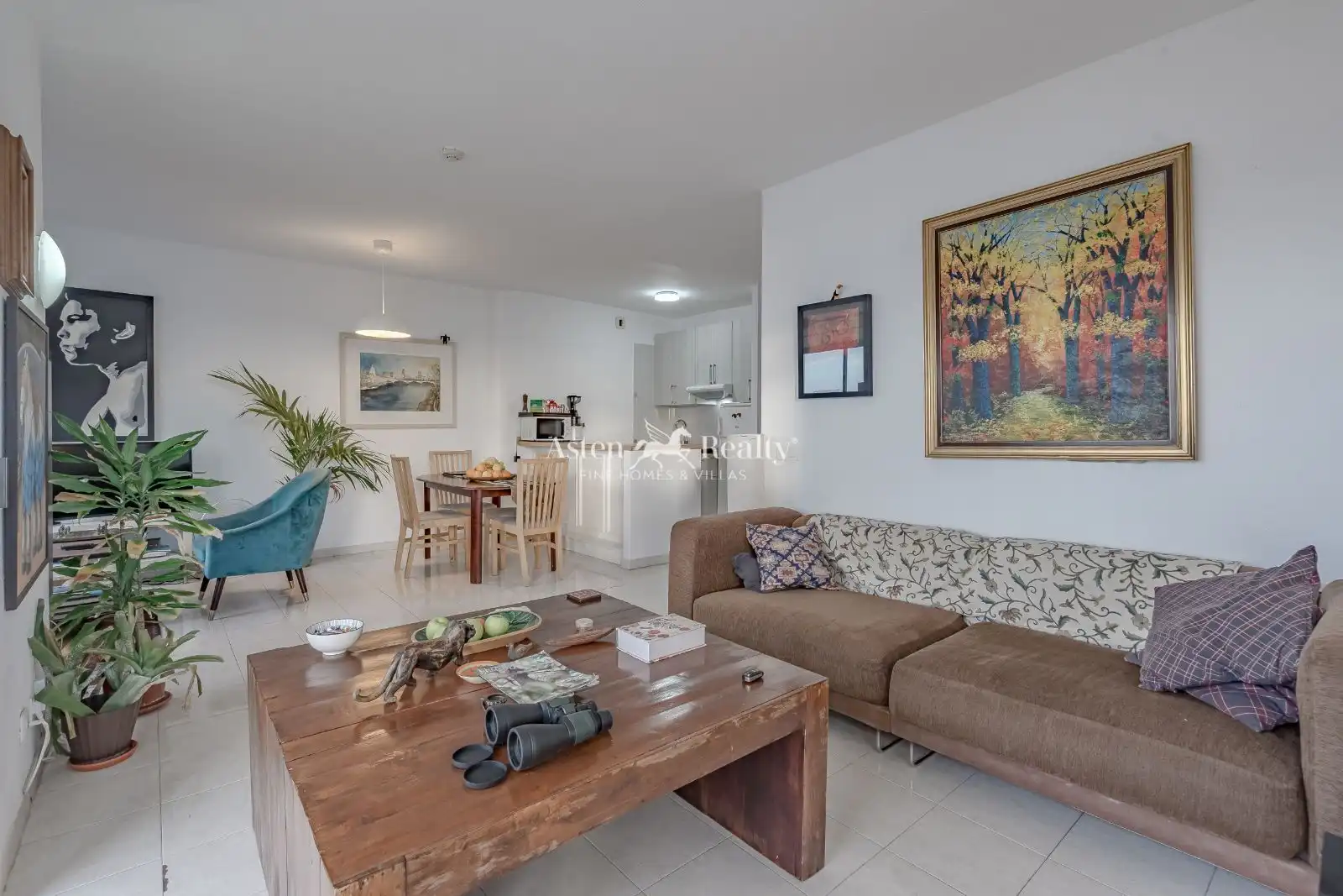 Wohnzimmer von Wohnungen zum Verkauf in Adeje mit Klimaanlage, Terrasse und Abstellraum
