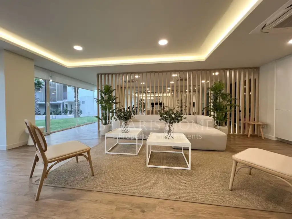 Living room of Apartments for sale in Jávea / Xàbia  with Air Conditioner, Swimming Pool and Oven
