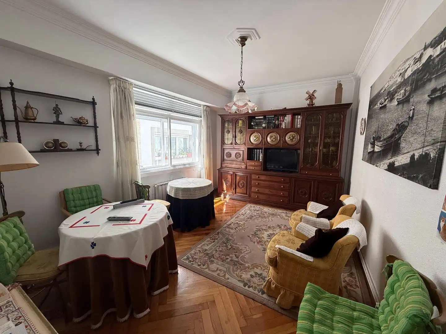 Wohnzimmer von Wohnung zum Verkauf in Lugo mit Heizung