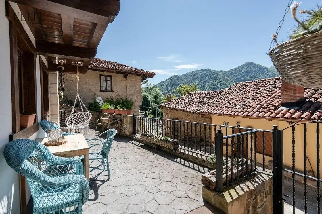 Terraza de Casa o chalet en venta en Vega de Liébana con Calefacción, Jardín privado y Terraza