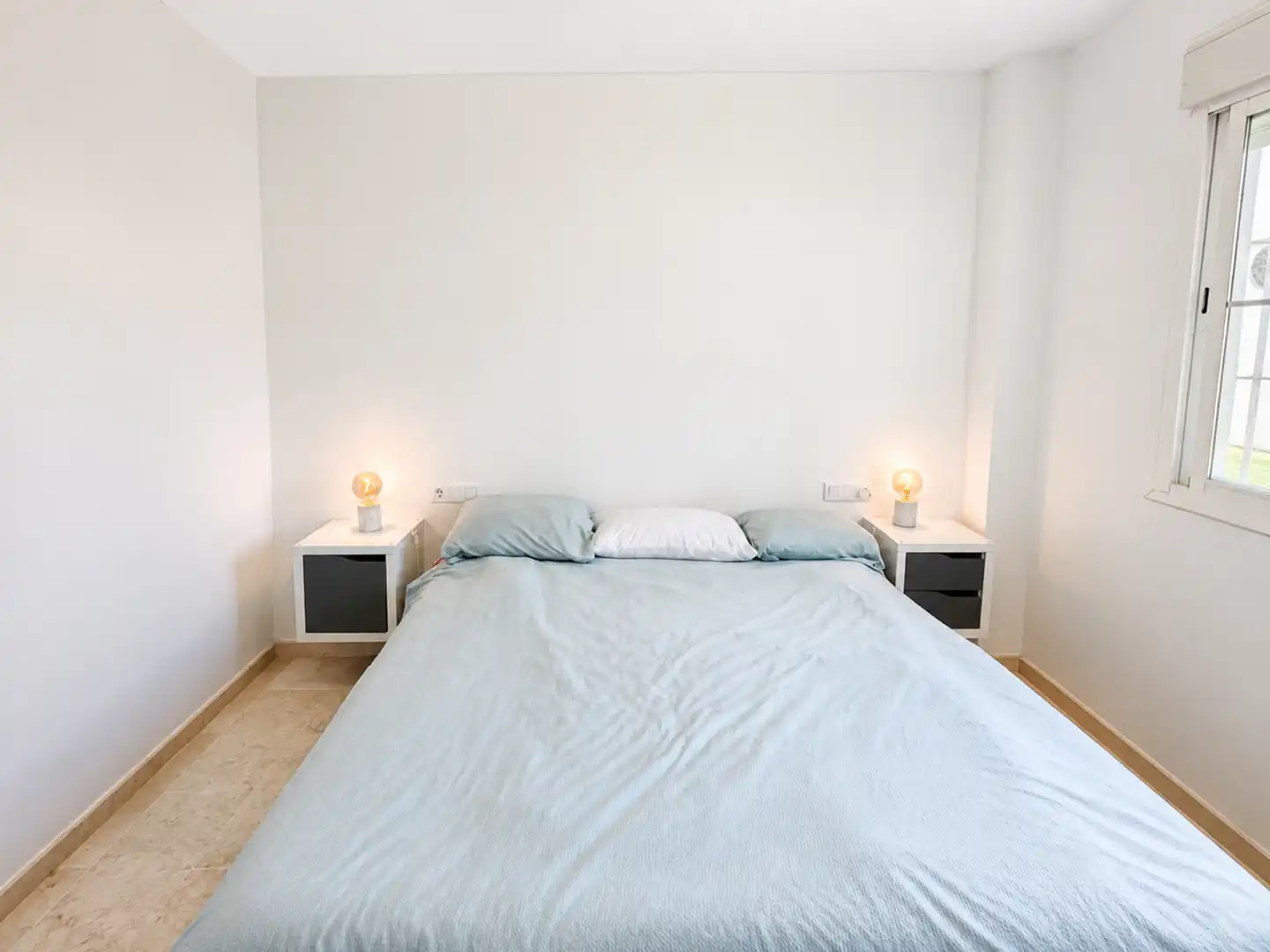 Bedroom of Ground floor for sale in Manilva  with Air Conditioner, Terrace and Swimming Pool