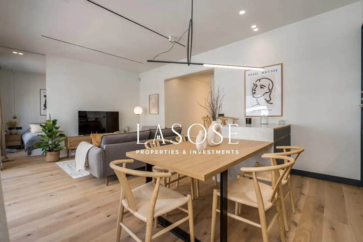 Sala d'estar de Pis en venda en Barcelona amb Aire condicionat, Calefacció i Parquet
