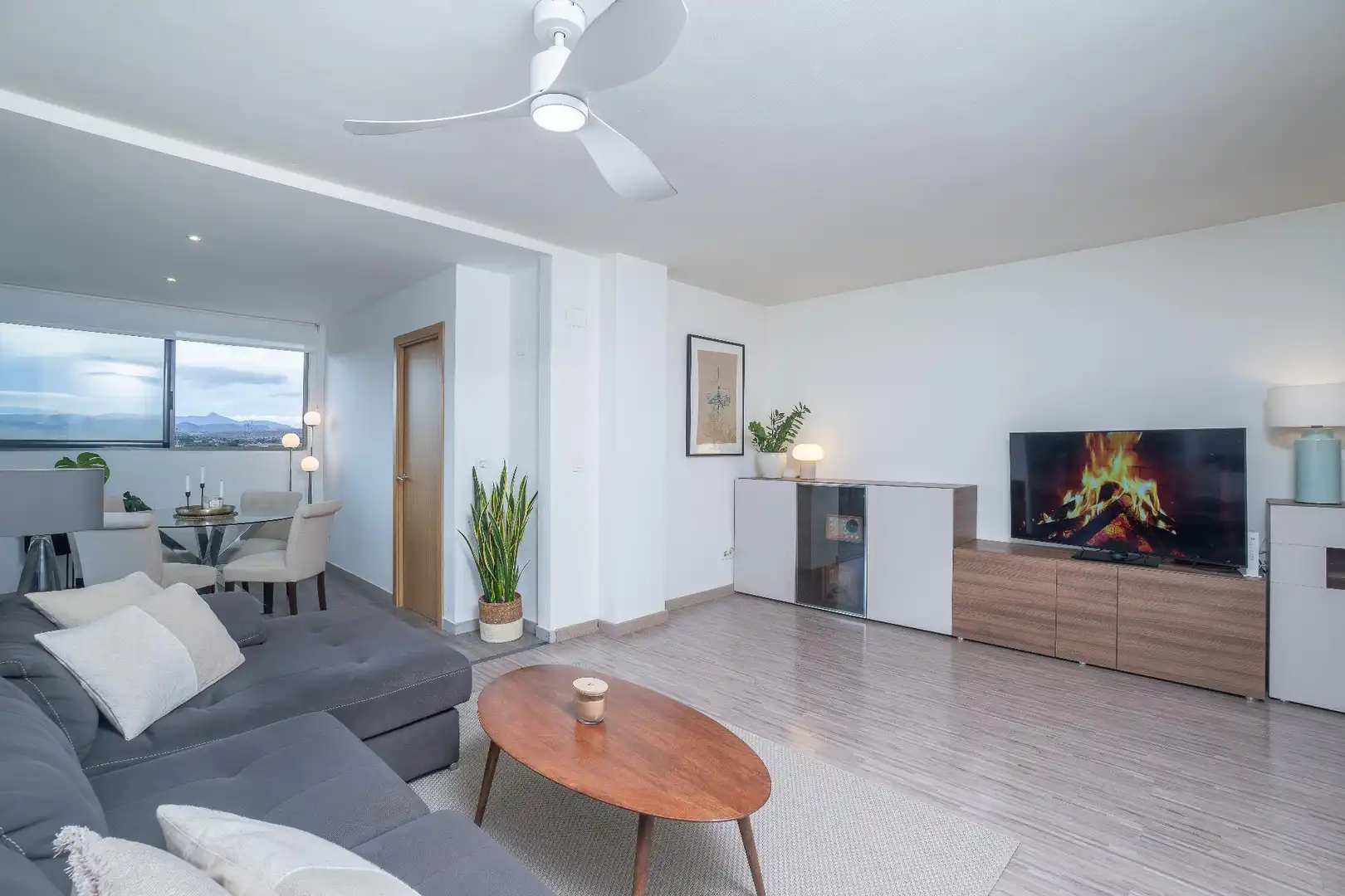 Sala de estar de Ático en venta en Elche / Elx con Aire acondicionado y Terraza