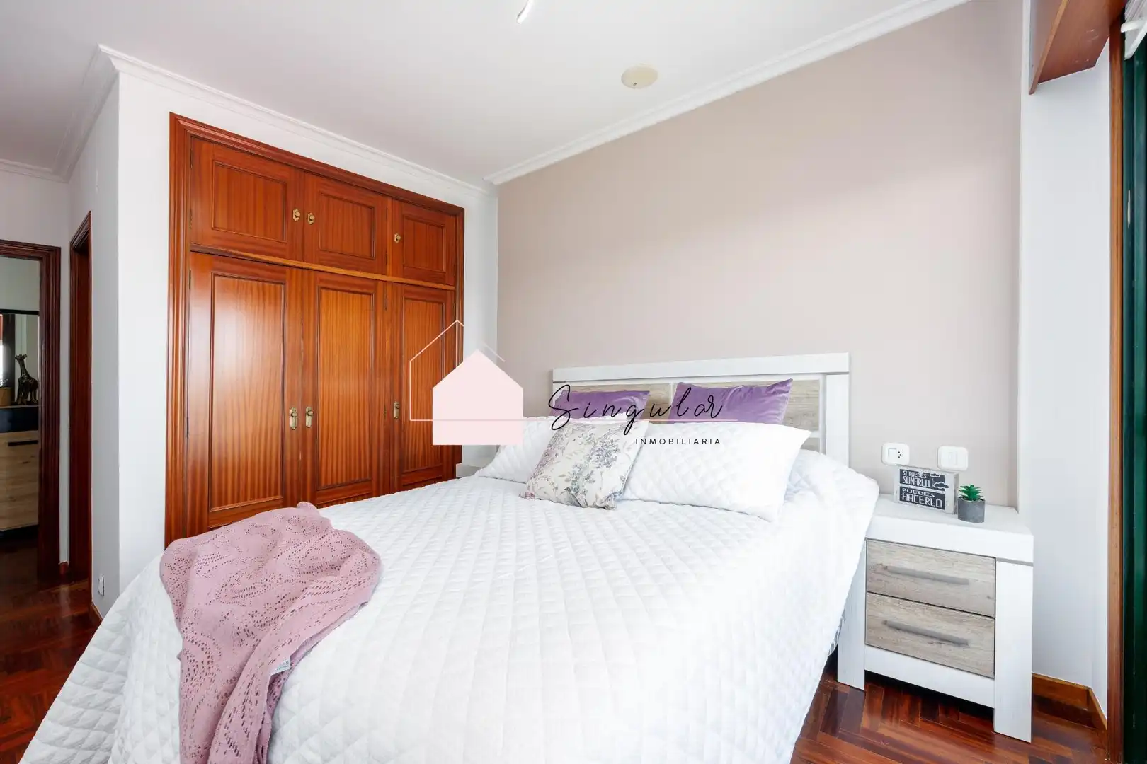 Bedroom of Flat for sale in Ponteareas  with Heating and Parquet flooring