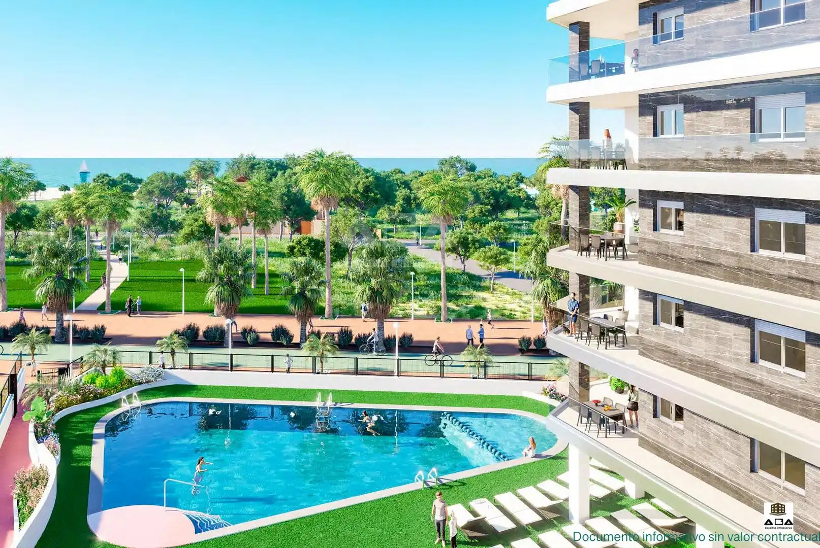 Appartement compact avec piscine à vendre à Calle Avenida Camino de l'Atall, imagen 2