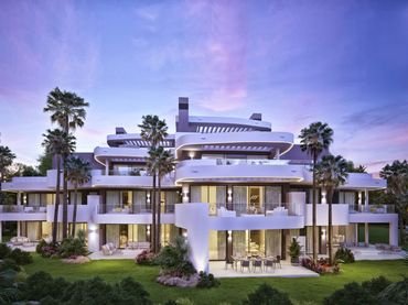 Apartament amb piscina en venda a Marbella Centro