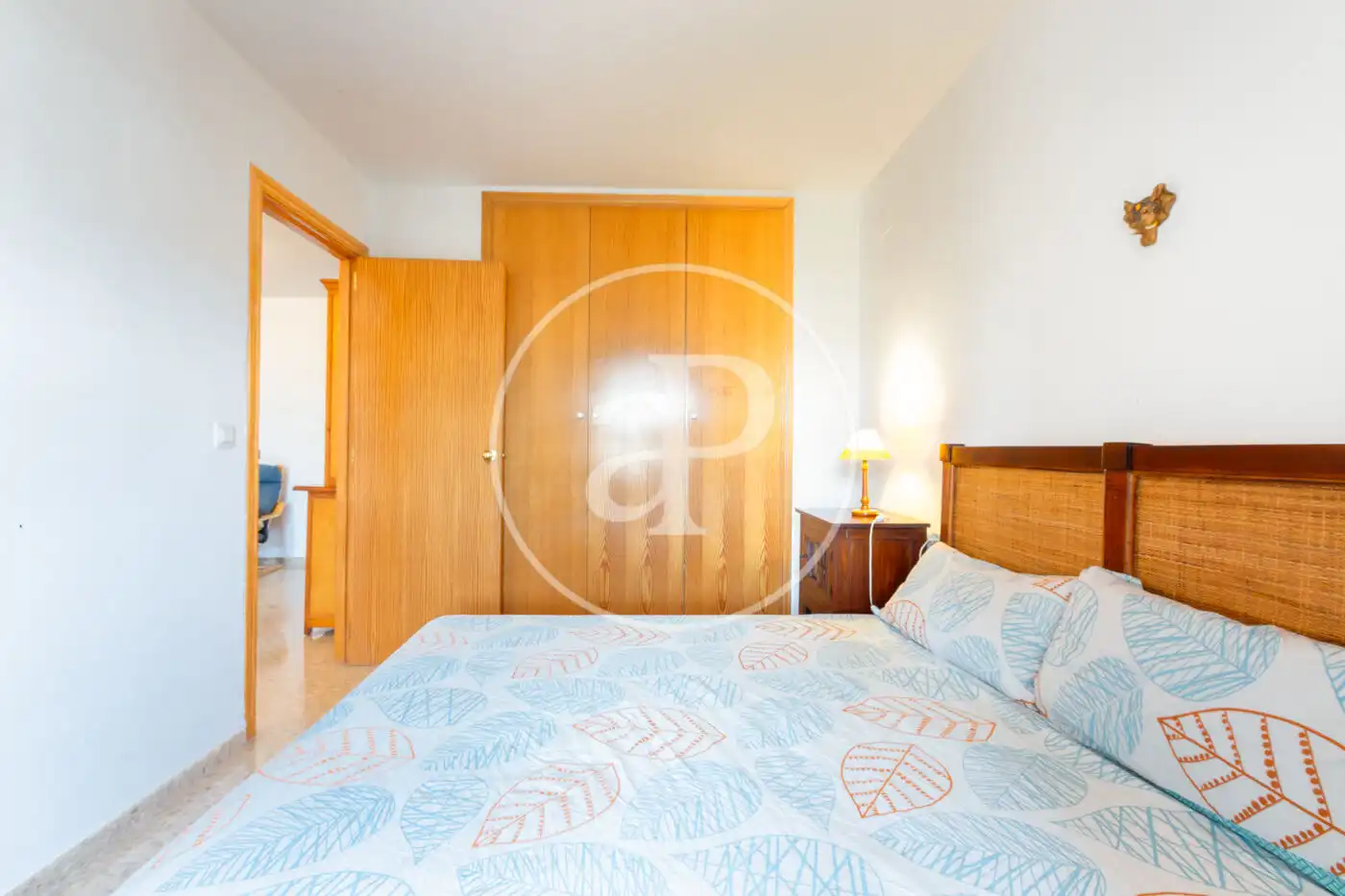 Bedroom of Flat for rent in Canet d'En Berenguer  with Air Conditioner, Heating and Private garden