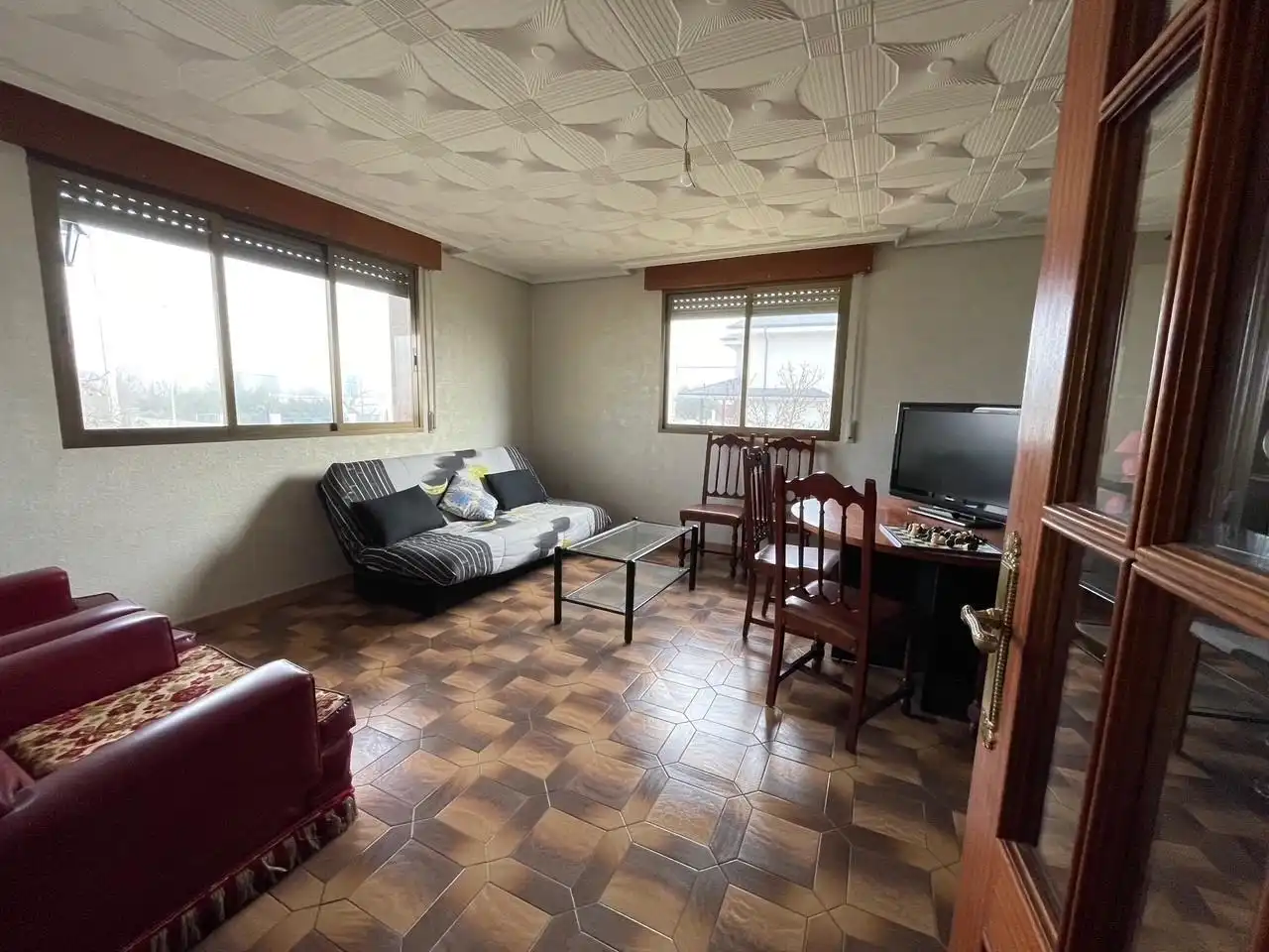 Wohnzimmer von Haus oder Chalet zum Verkauf in Ponferrada mit Heizung und Privatgarten