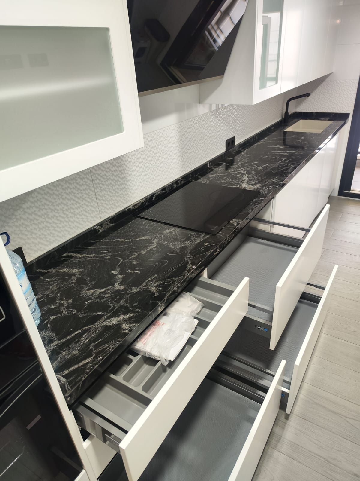 Kitchen of Flat for sale in  Melilla Capital  with Furnished