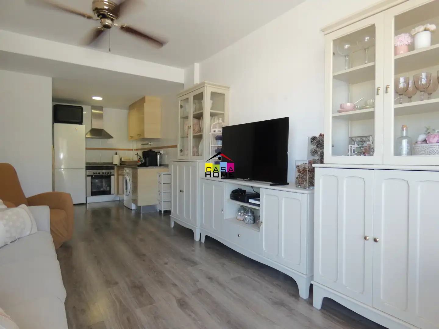 Sala de estar de Apartamento en venta en Oropesa del Mar / Orpesa con Aire acondicionado, Terraza y Amueblado