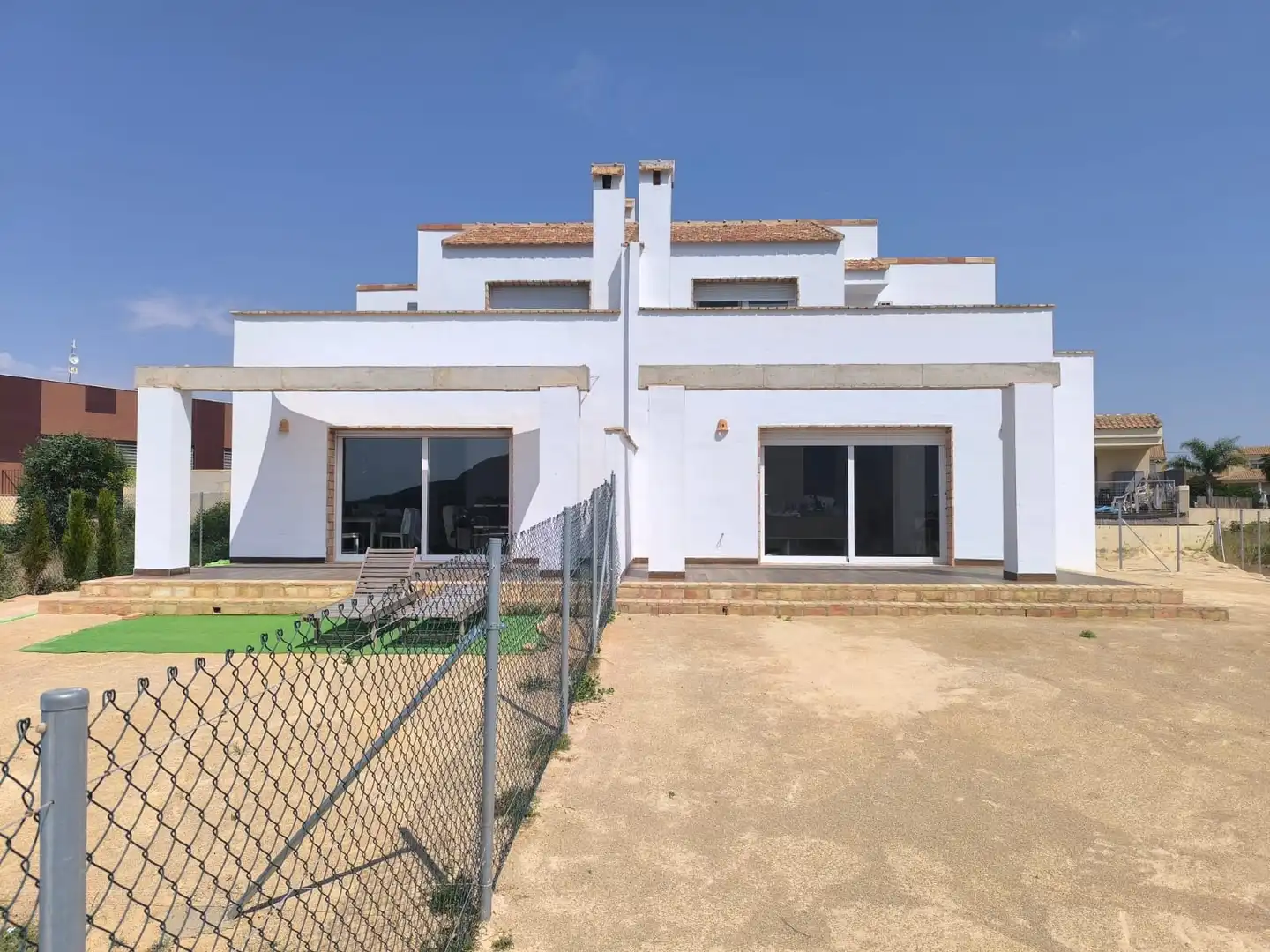 Exterior view of Country homes for rent in Cartagena  with Air Conditioner, Heating and Private garden