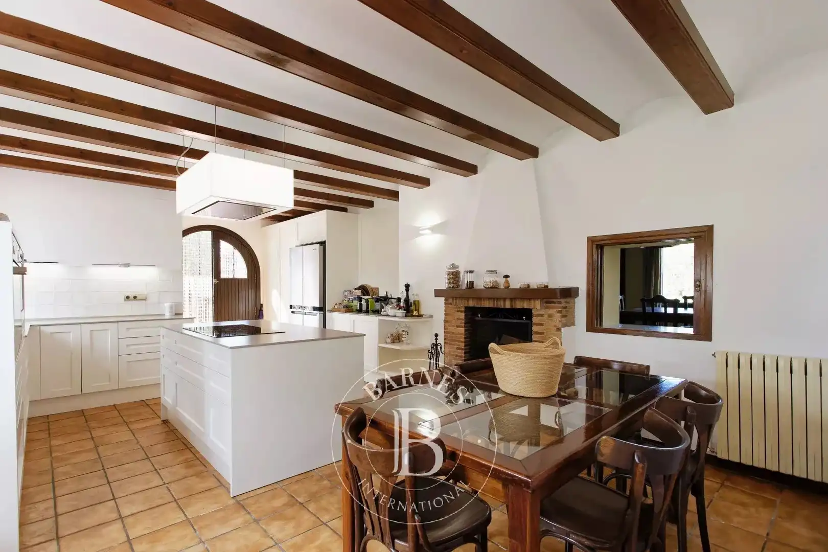 Kitchen of Houses for sale in Vilobí del Penedès  with Air Conditioner, Heating and Swimming Pool