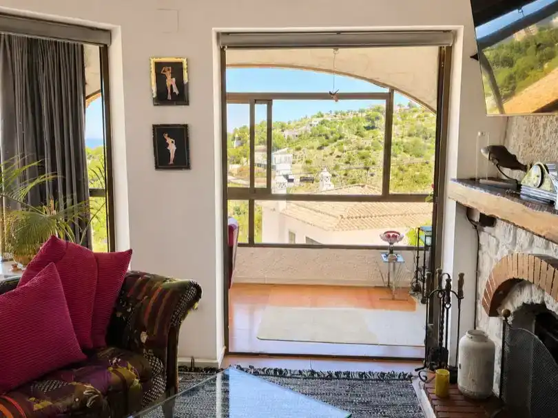 Terraza de Casa o chalet en venta en Dénia con Aire acondicionado, Jardín privado y Trastero