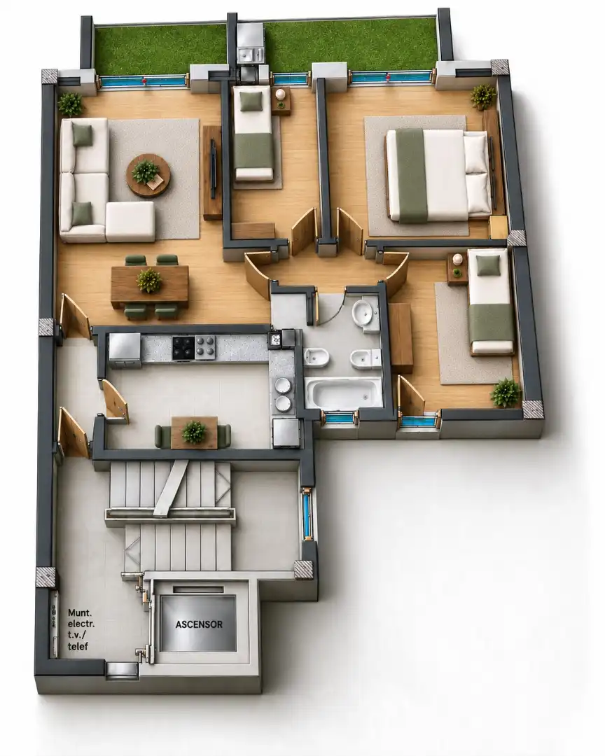 Piso con balcón en venta en Carretera de l'Hospitalet, imagen 40