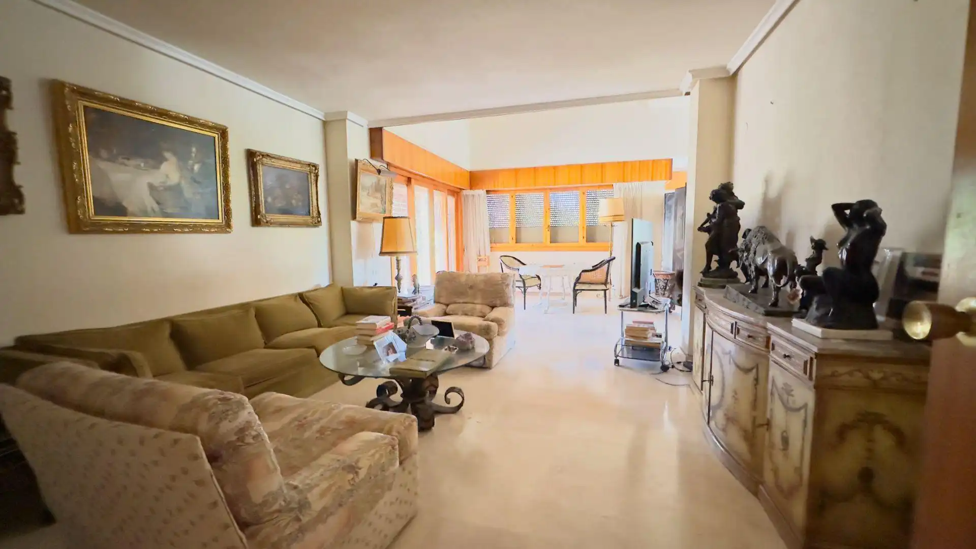 Sala d'estar de Dúplex en venda en Benidorm amb Aire condicionat, Calefacció i Moblat
