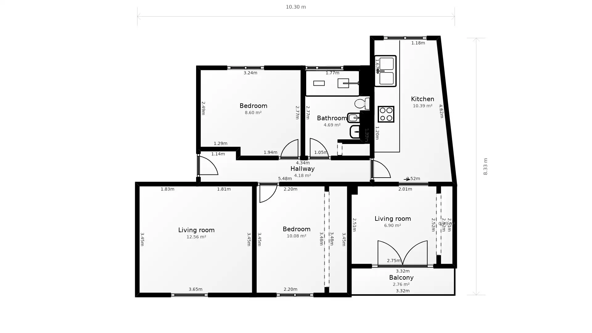 Piso en venta en Leioa con Calefacción, Terraza y Amueblado