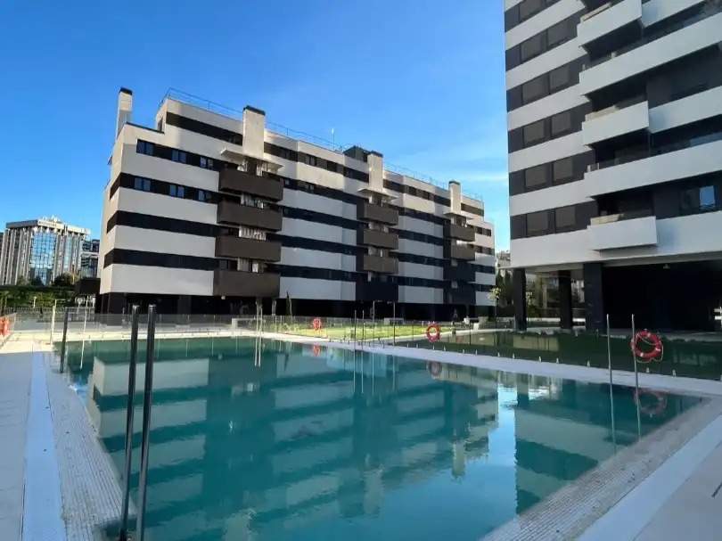 Piscina de Pis de lloguer en  Madrid Capital amb Aire condicionat, Terrassa i Piscina