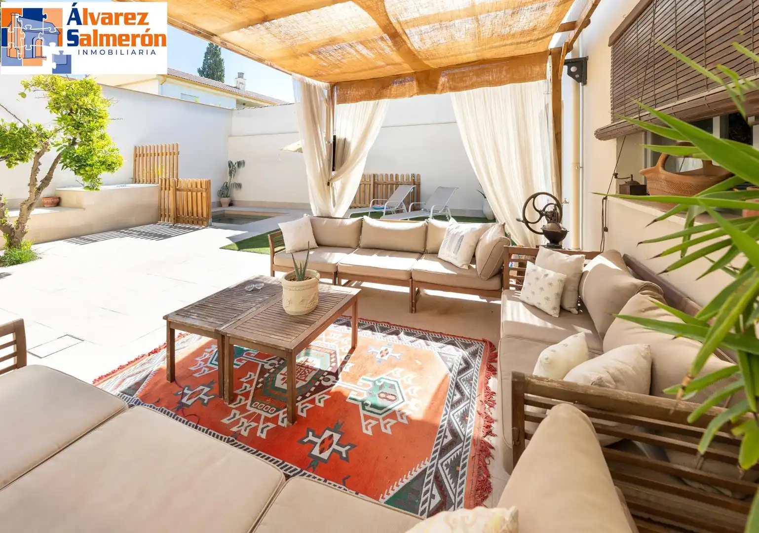 Terraza de Casa o chalet en venta en Albolote con Terraza, Trastero y Jacuzzi