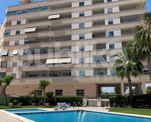 Exterior view of Flat for sale in Alicante / Alacant  with Air Conditioner, Private garden and Terrace