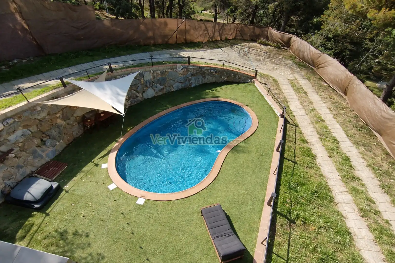 Piscina de Casa o xalet en venda en Abrera amb Aire condicionat, Calefacció i Jardí privat