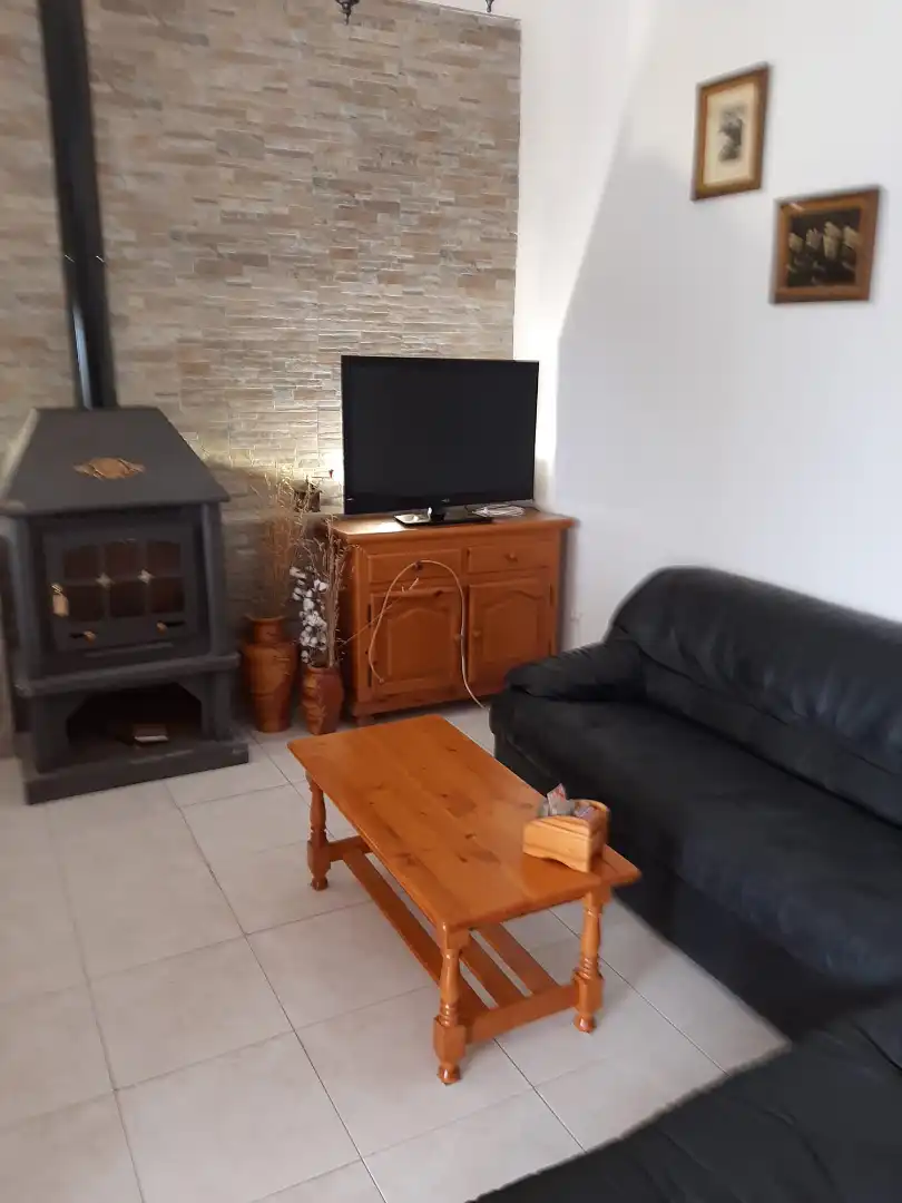 Sala de estar de Casa o chalet en venta en Escopete con Jardín privado, Trastero y Piscina