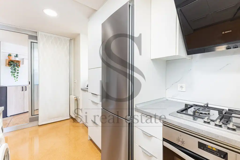 Cocina de Piso en venta en Barcelona con Aire acondicionado, Calefacción y Terraza