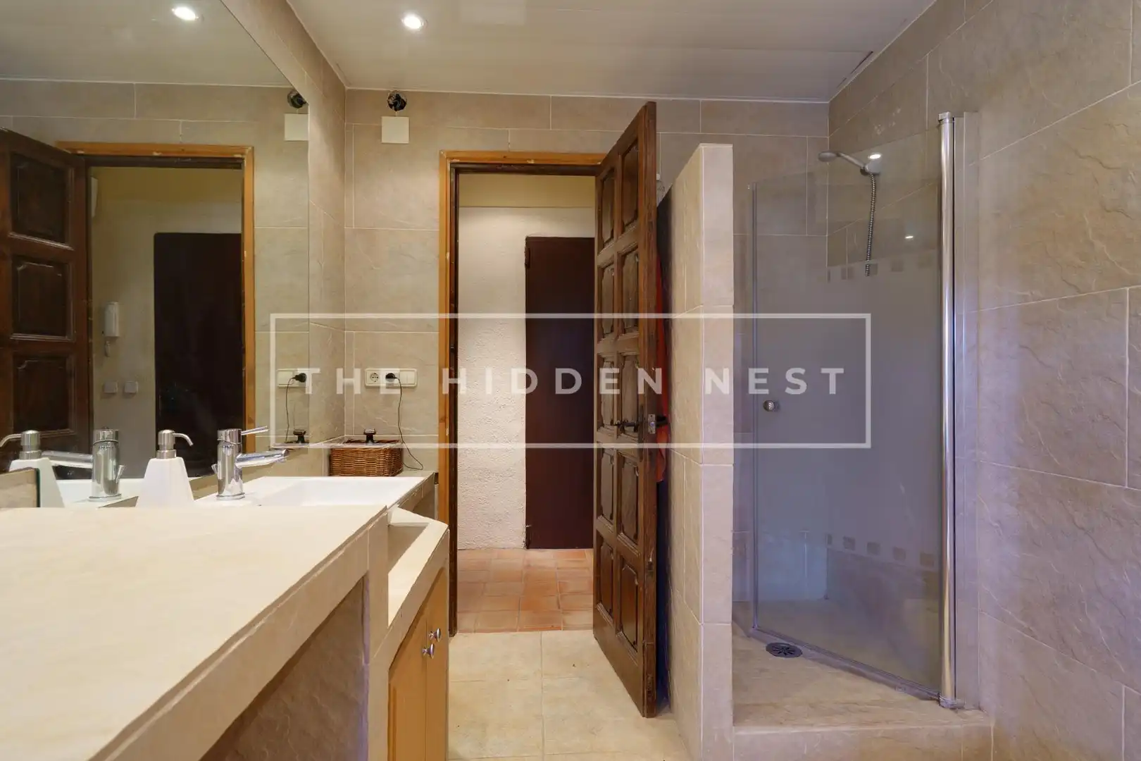 Baño de Finca rústica en venta en Sentmenat con Calefacción, Jardín privado y Trastero