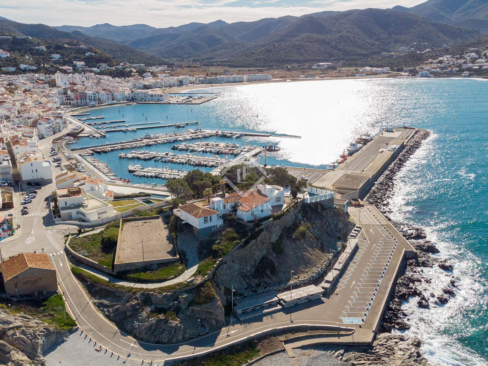 Vista exterior de Casa o xalet en venda en El Port de la Selva amb Calefacció, Terrassa i Traster